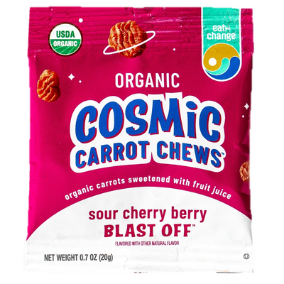 Sour Cherry Berry Blast Off Cosmic Carrot Chews